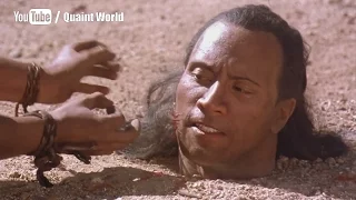 Dwayne Johnson (The Rock) stuck between poisonous ants | The Scorpion King Movie Scene