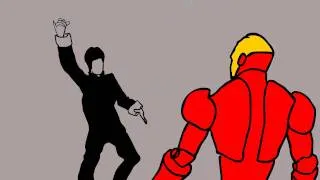 Bruce lee vs Iron man