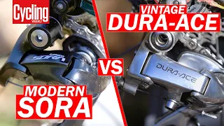 Is Modern Shimano Sora Better Than Retro Dura-Ace?