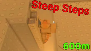 ROBLOX Steep Steps wild west 600m but i never want to play this game again