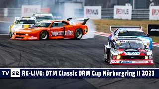 MOTOR TV22: RE-LIVE DTM Classic DRM Cup am Nürburgring Rennen 2 2022