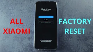 Hard Reset (Factory Reset) - ALL Xiaomi phones with Android (Example on Redmi Note 8T (M1908C3XG))