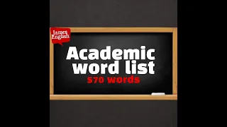 Academic Word List 570 Vocabulary