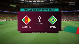 Cameroon vs Brazil (02/12/2022) FIFA World Cup Qatar 2022 FIFA 23