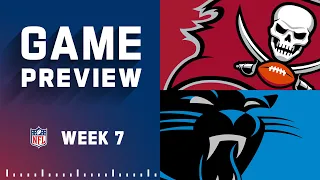 Tampa Bay Buccaneers vs. Carolina Panthers | 2022 Week 7 Game Preview