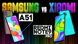 Samsung против Xiaomi Redmi Note 9 Pro vs Samsung А51 vs Redmi Note 9
