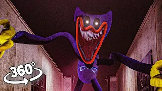 SCARY Huggy Wuggy Caught up with you!!😡 | 360° VR