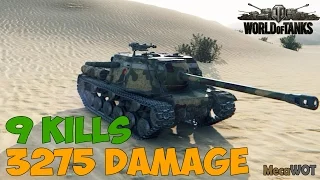 World of Tanks | ISU-122S | 9 KILLS | 3275 Damage - Replay 1080p 60 fps