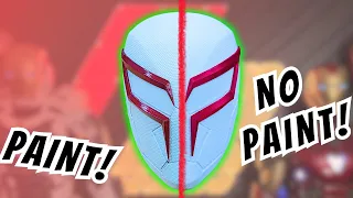 3D Prints SO SMOOTH You Don't Need Paint! | SpiderMan 2099 Mask