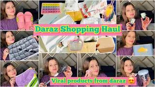Daraz Shopping Haul | Viral products from daraz😍