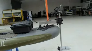 Remote controlled Watersnake t24 trolling motor setup for 2019 Hobie i11s