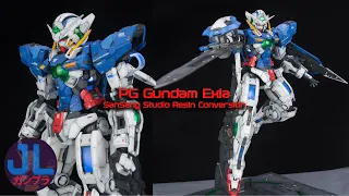 PG Gundam Exia Resin By SanZang Studio | Custom Gunpla Painting
