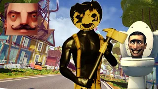 Hello Neighbor - My New Neighbor Sammy Lawrence (Bendy) Final History Gameplay Walkthrough