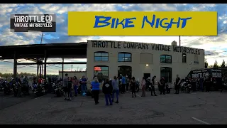 Throttle Company Bike Night (First Bike Night of the Season!)