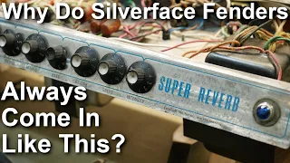 Fender Silver Face Super Reverb Restoration - Part One