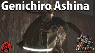 🥷 Sekiro - Genichiro Ashina Boss Fight & Cinematics | 2K 60FPS PC