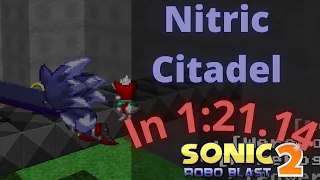 Nitric Citadel In 1:21.14 as The Werehog (PB) SRB2