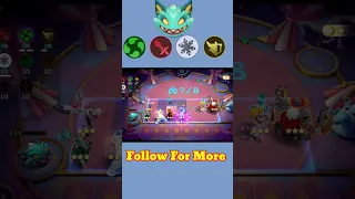 Combo Stragy|Elementalist+Northern Vale+ Seber+ Weapon Master| MobileLegend| MagicChess|Tharz skill3