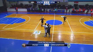 Highlights | Ураган 2-2(5-4,п) АРПИ Запоріжжя | 1/2 Фіналу Кубок Ліги 2018/2019