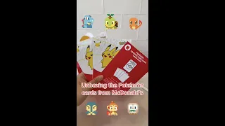 UNBOXING MCDONALDS POKÉMON CARDS | POKÉMON X MACCAS AUSTRALIA