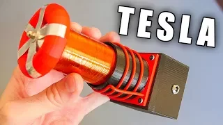 Мини Катушка Тесла на 3D Принтере Своими Руками [Проект ASE-1200]