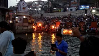 Evening Ganga Aarti at Har Ki Pauri , Haridwar