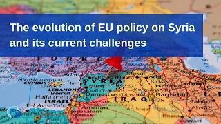 The evolution of EU policy on Syria and its current challenges