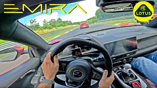 Lotus Emira V6 better than a Cayman GT4 on the Nurburgring?!