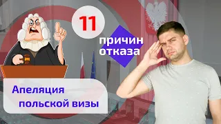 Рабочая виза в Польшу отказ. Апелляция польской визы.