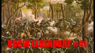 Let's Play Ultimate General Civil War (South-Legendary) #41 Saunders Farm Part 1