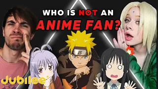 6 Real vs. 1 Fake Anime Fan!? - Reaction