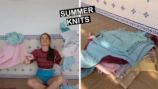 Everything I knitted so far this year and my favourite summer knits.