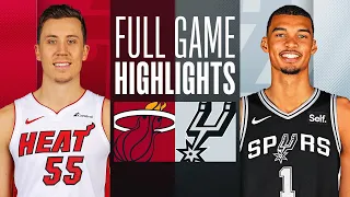 Game Recap: Spurs 120, Heat 104