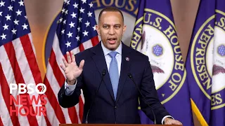 WATCH LIVE: House Minority Leader Jeffries holds weekly news conference amid Zelenskyy visit