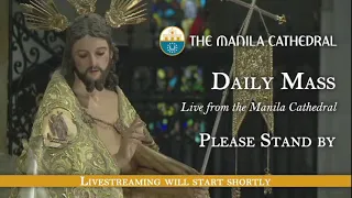 Daily Mass at the Manila Cathedral - April 18, 2022 (12:10am)