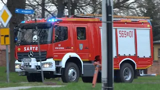 [HIT] [Trąby]Alarmowo cała gmina do pożaru lasu i budynku Rudach Raciborskich.