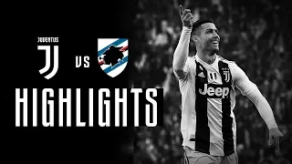 HIGHLIGHTS: Juventus vs Sampdoria - 2-1 | Ronaldo's double downs Samp