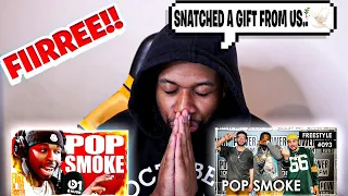 GOTTA PAY RESPECT!! Pop Smoke - Fire In The Booth | Pop Smoke Freestyles W/ L.A. Leakers  (REACTION)