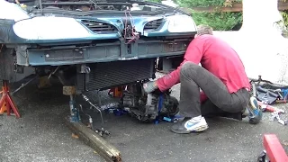 Changer une boite de vitesse partie 1 : dépose de la boîte