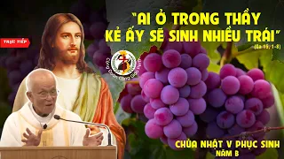 Chúa Nhật, Thánh Lễ Tuần  V  Phục Sinh .  Năm B  -  28/04/2024