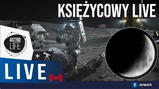 Astropogawędka: NASA opóźnia misje Artemis  Oglądamy Księżyc przez teleskop  - Niebo na żywo 242