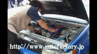 AUTO FACTORY N2 AE86　７年ぶりエンジン始動