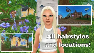 SSO HAIRSTYLES AND LOCATIONS *2023*