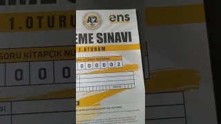 ENS TYT deneme sınavı matematik çözüm linki yorumlar kısmında  ☺️ #ens #tyt #matematik #ayt