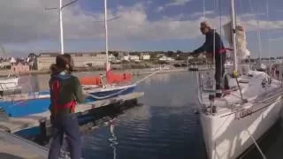 Arriver au ponton - Mini-tuto croisière Les Glénans