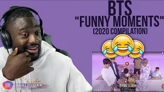 OMG THEY’RE WILD!! BTS FUNNY MOMENTS (2020 COMPILATION) REACTION!!