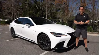 Is the 2023 Lexus LS 500 F Sport the BEST new luxury sedan to BUY?