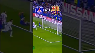 Barcelona best come back vs psg | 6 - 5 | #messi #neymar #football #shorts #barcelona #ميسي #نيمار#