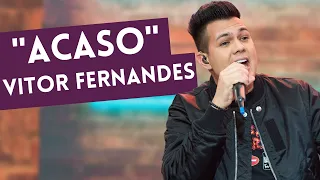 "Acaso": Vitor Fernandes canta sucesso com João Gomes no Faustão