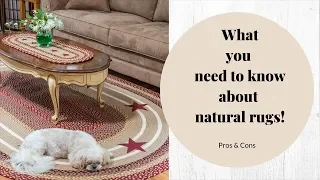 Natural Rugs the Pros & Cons